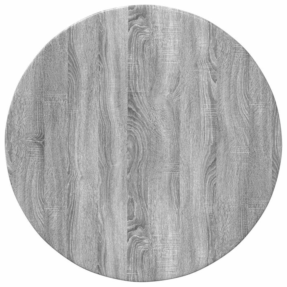 Tischplatte Grau Sonoma Ø 60 cm