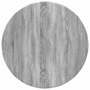 Tischplatte Grau Sonoma Ø 60 cm