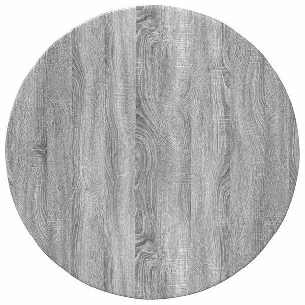Tischplatte Grau Sonoma Ø 60 cm