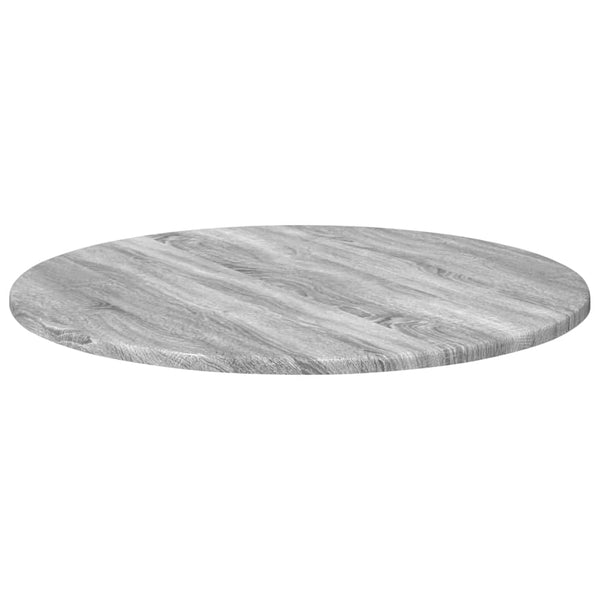 Tischplatte Grau Sonoma Ø 60 cm