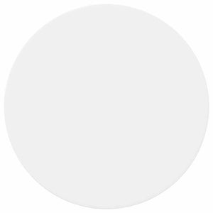 Tischplatte Weiß Ø 70 cm