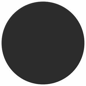 Tischplatte Schwarz Ø 70 cm