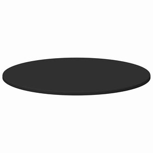 Tischplatte Schwarz Ø 70 cm