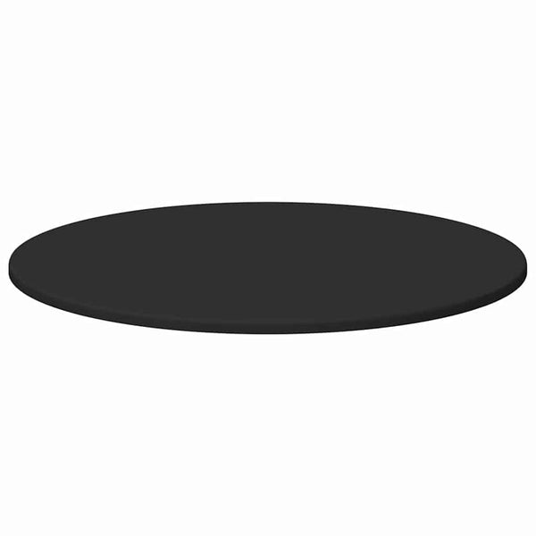 Tischplatte Schwarz Ø 70 cm