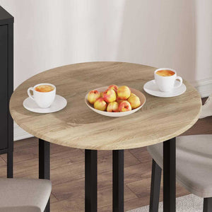Tischplatte Sonoma-Eiche Ø 70 cm