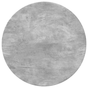 Tischplatte Betongrau Ø 70 cm