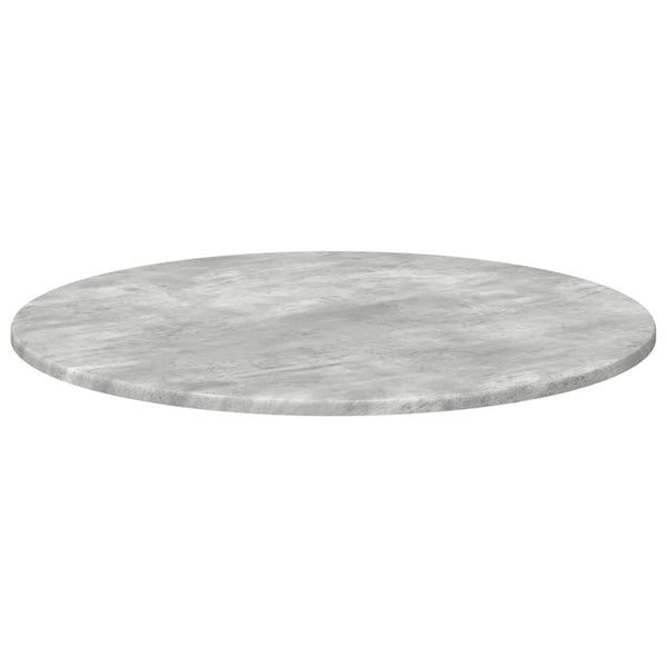 Tischplatte Betongrau Ø 70 cm