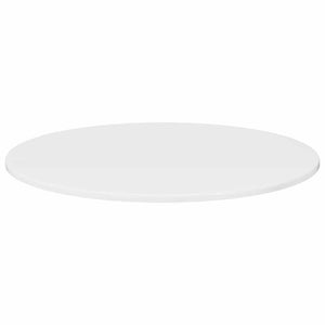 Tischplatte Hochglanz Weiß Ø 70cm