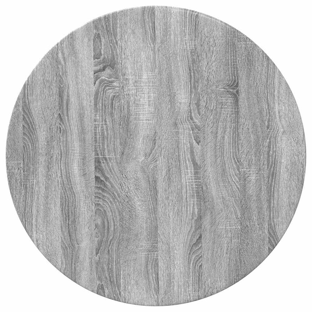 Tischplatte Grau Sonoma Ø 70cm