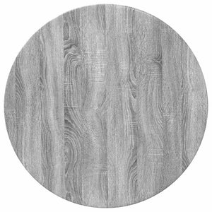 Tischplatte Grau Sonoma Ø 70cm