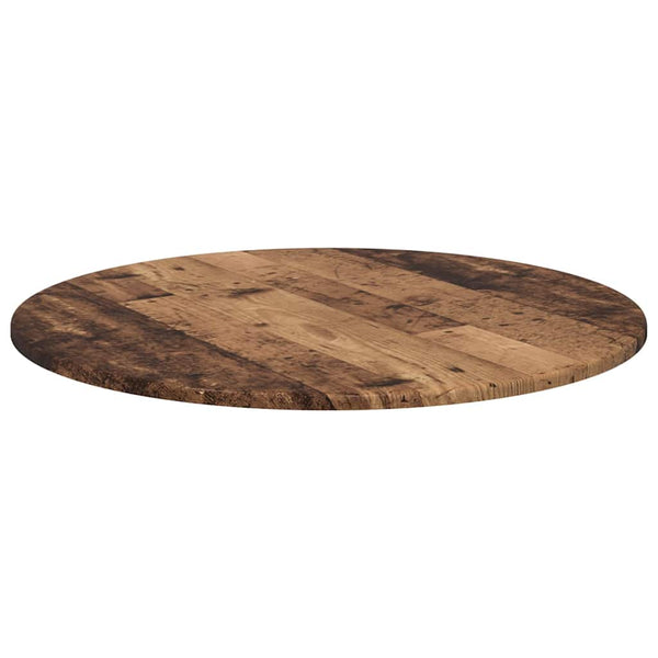 Tischplatte Altholz Ø 70cm