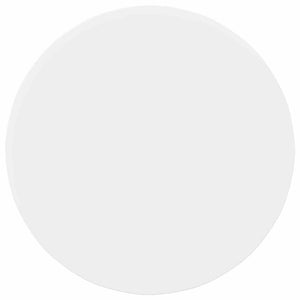 Tischplatte Weiß Ø 80 cm