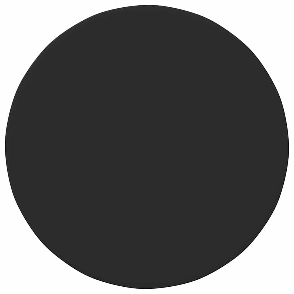 Tischplatte Schwarz Ø 80 cm