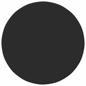 Tischplatte Schwarz Ø 80 cm
