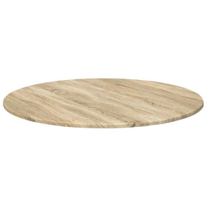 Tischplatte Sonoma-Eiche Ø 80 cm