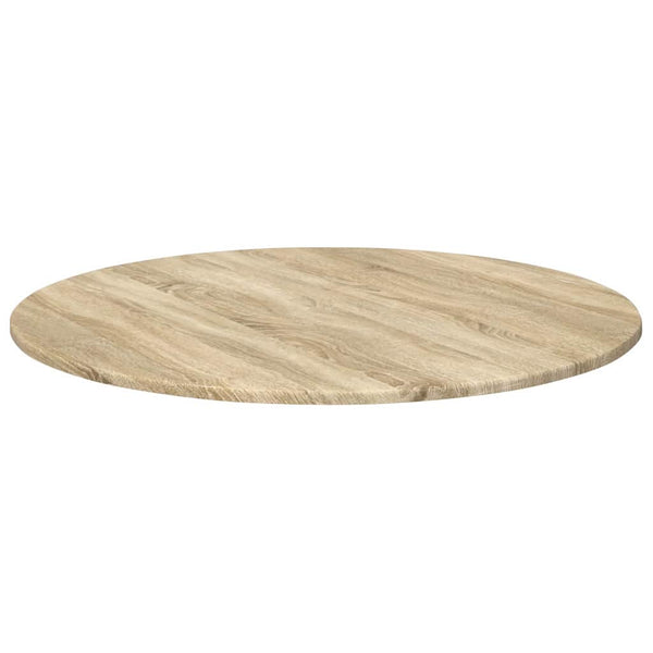 Tischplatte Sonoma-Eiche Ø 80 cm