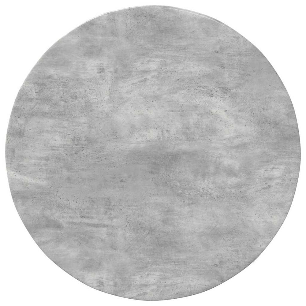 Tischplatte Betongrau Ø 80cm