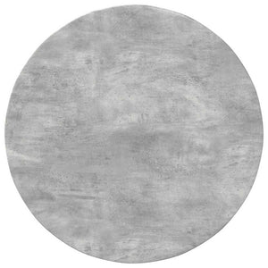 Tischplatte Betongrau Ø 80cm