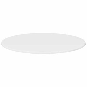 Hochglanz Weiße Tischplatte Ø 80cm