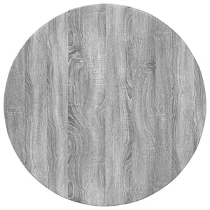 Tischplatte Grau Sonoma Ø 80 cm
