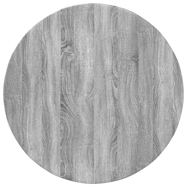 Tischplatte Grau Sonoma Ø 80 cm