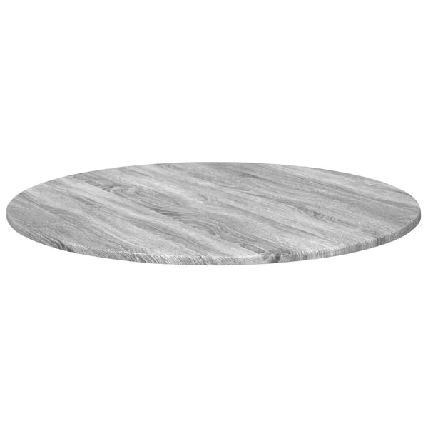 Tischplatte Grau Sonoma Ø 80 cm