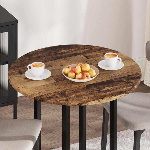 Tischplatte Altholz Ø 80 cm