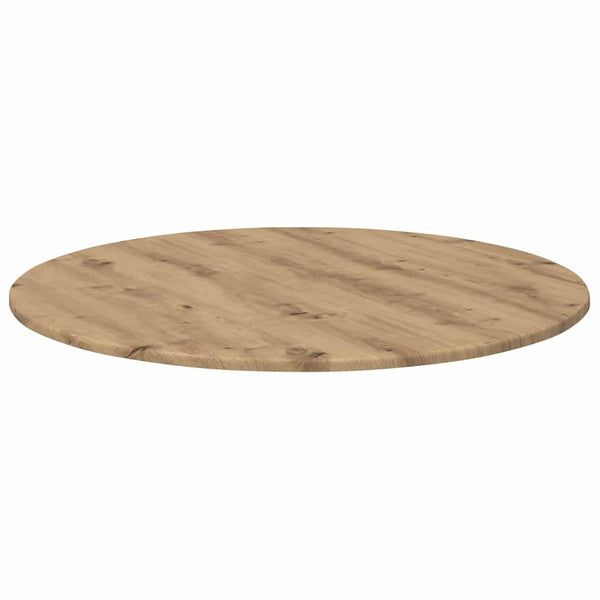 Tischplatte Artisan-Eiche Ø 80 cm