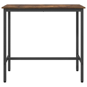 Tisch Geräucherte Eiche 100x50 cm