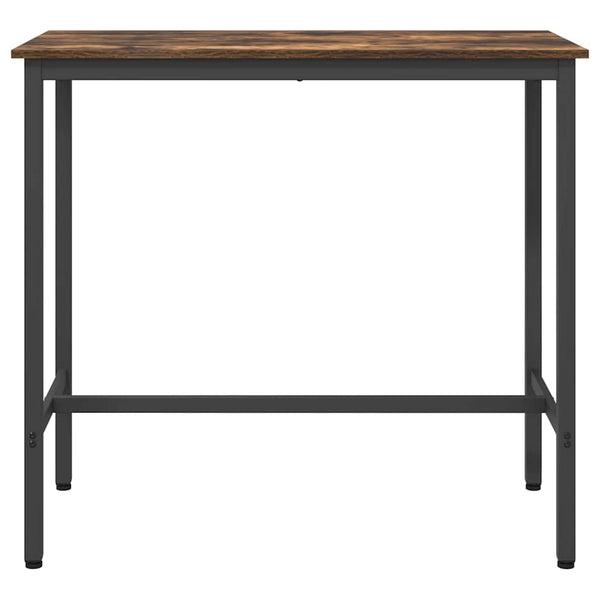 Tisch Geräucherte Eiche 100x50 cm