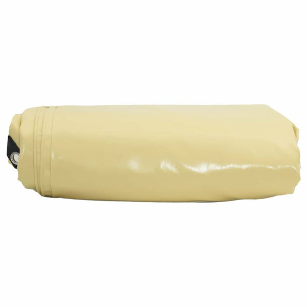 Beige PVC-beschichtete Plane 2,5 x 3,5 m