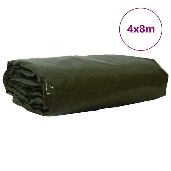Olive Grüne PVC-beschichtete Plane 4x8m