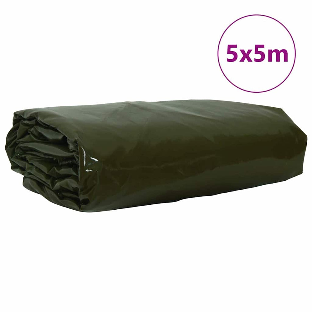 Olive Plane 650g/m² PVC-beschichtet 5x5m