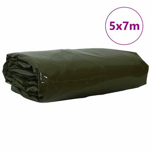 Olive Plane 5 x 7 m PVC-beschichtet