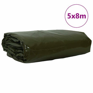 Olive Plane 5 x 8 m, 650g/m² PVC-beschichtet