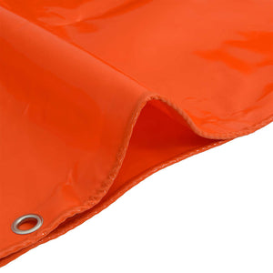 Orange PVC-beschichtete Plane 4x7m