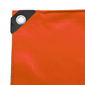 Orange PVC-Plane 2,5 x 4,5 m, 650g/m²