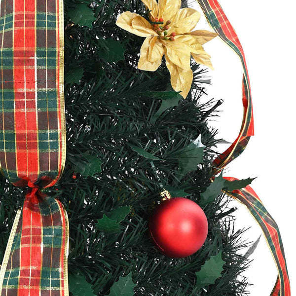 Künstlicher Weihnachtsbaum mit 100 LEDs, 155cm