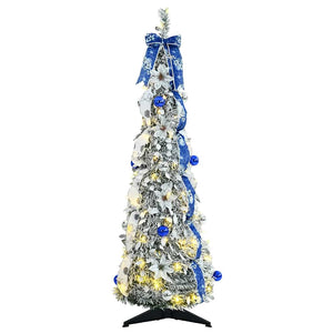 Weihnachtsbaum Künstlich 120cm mit LEDs Weiß