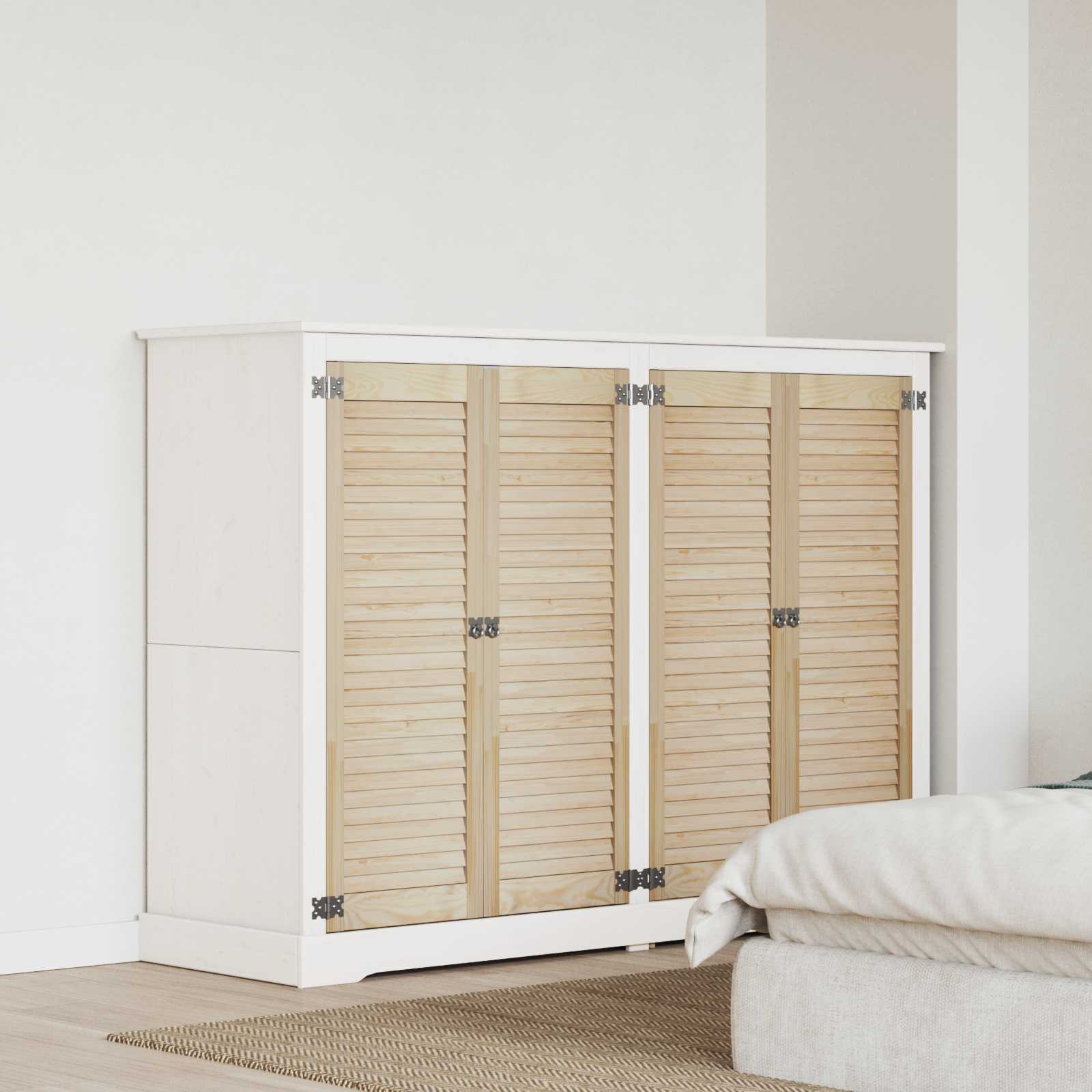 Massivholz Schranktüren Kiefer 4er Set