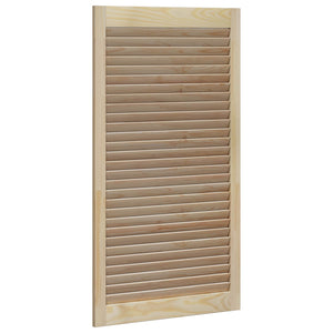 Massivholz Schranktür Kiefer Natur 4er Set