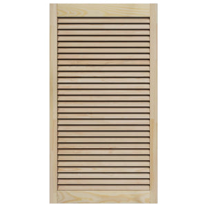 Massivholz Schranktür Kiefer Natur 4er Set