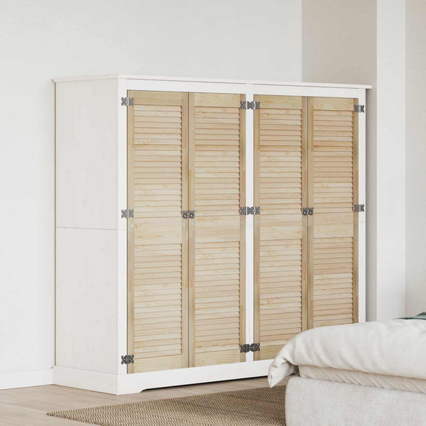 Schranktür Natur Kiefer 4er Set 140,5cm