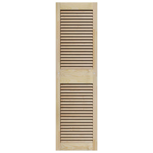 Schranktür Natur Kiefer 4er Set 140,5cm