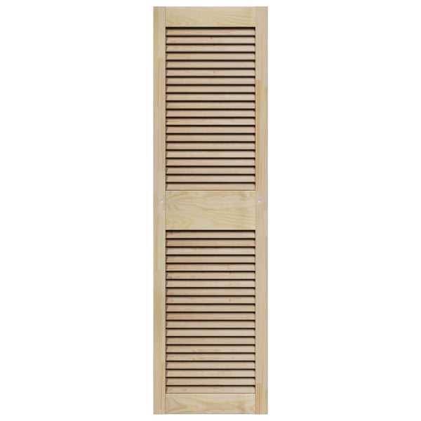 Schranktür Natur Kiefer 4er Set 140,5cm