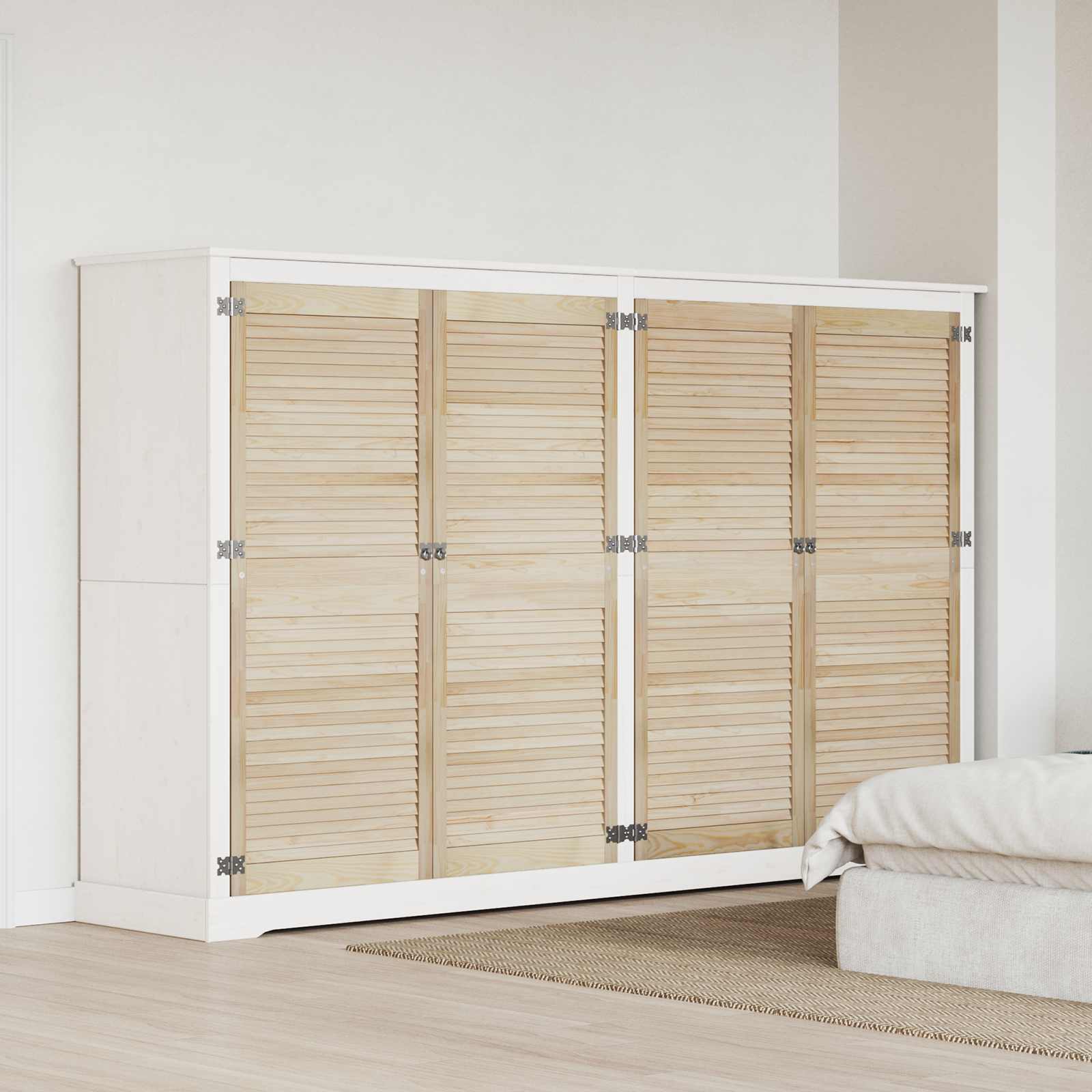 Schranktür Natur Kiefer 4er Set 140,5x59,5cm