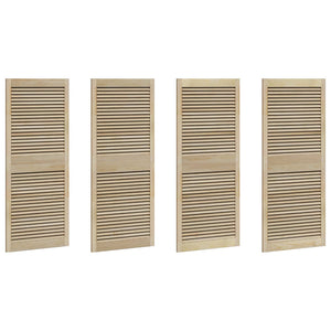 Schranktür Natur Kiefer 4er Set 140,5x59,5cm