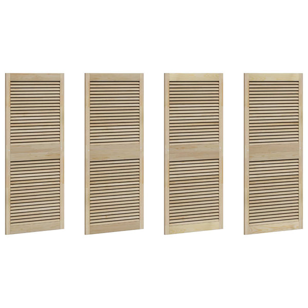Schranktür Natur Kiefer 4er Set 140,5x59,5cm