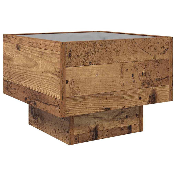Couchtisch Altholz 40x40 cm