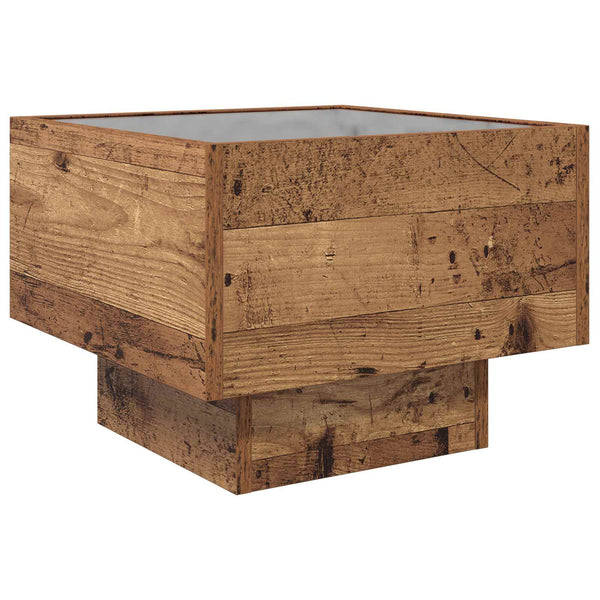 Couchtisch Altholz 40x40 cm
